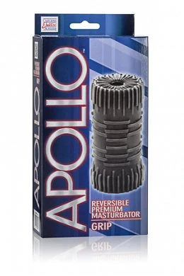 Мастурбатор Apollo Reversible Premium Masturbator Grip двусторонний серый — купить в секс-шопе LoveDoctor