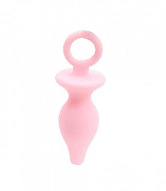 Анальная пробка Pop Plugs small розовая — купить в секс-шопе LoveDoctor