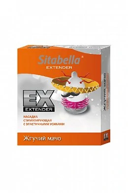 Насадка стимулирующая Sitabella Extender Жгучий мачо 1 шт — купить в секс-шопе LoveDoctor
