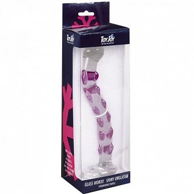 Фаллоимитатор стеклянный Toy Joy 9155 — купить в секс-шопе LoveDoctor