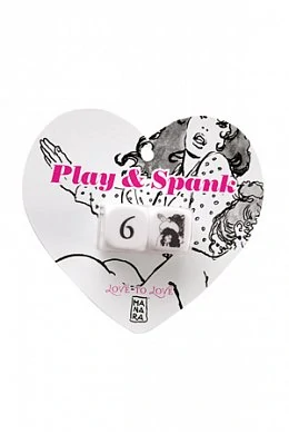Кубики PLAY & SPANC BY MANARA с позами — купить в секс-шопе LoveDoctor