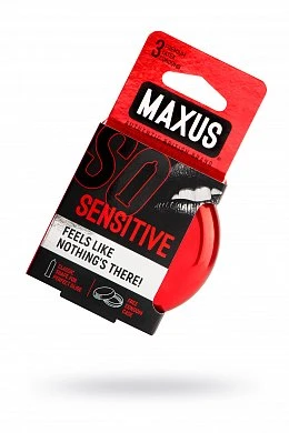 Презервативы Maxus Sensitive ультратонкие в железном кейсе 3 шт — купить в секс-шопе LoveDoctor