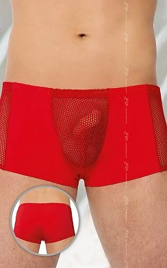 Шорты мужские с сеткой красные XL — купить в секс-шопе LoveDoctor