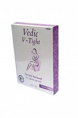Вагинальные таблетки для сужения влагалища Vedic-V-Tight 1 шт — купить в секс-шопе LoveDoctor