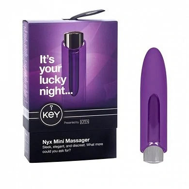 Вибратор Key by Jopen - Nyx - Lavender сиреневый 12,7 см — купить в секс-шопе LoveDoctor