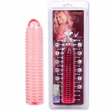 Рефленый Фаллоимитатор Ribbed Jellie 18 см — купить в секс-шопе LoveDoctor