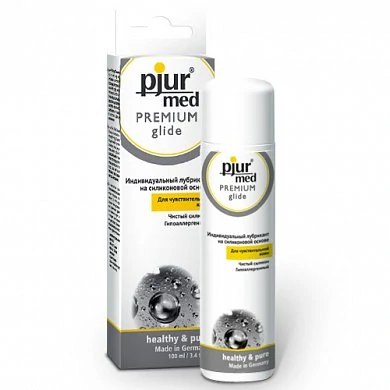 Гипоаллергенный силиконовый лубрикант pjur MED Premium glide 30 мл — купить в секс-шопе LoveDoctor