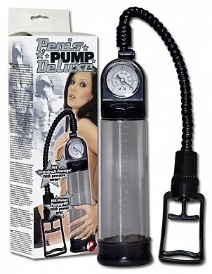 Помпа с монометром Penis Deluxe Pump — фото 2