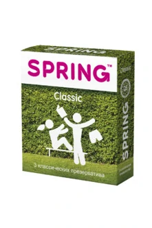 Презервативы Spring классические № 3 шт — купить в секс-шопе LoveDoctor