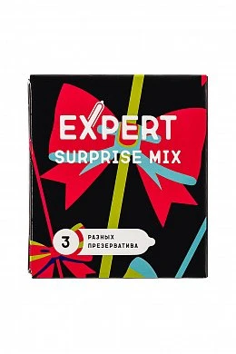 Презервативы Expert Surprise Mix секретный микс №3 — купить в секс-шопе LoveDoctor