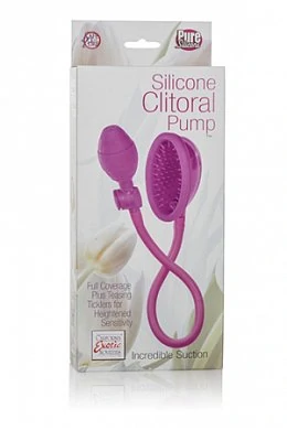 Помпа Silicone Clitoral Pump - Pink из силикона розовая — купить в секс-шопе LoveDoctor