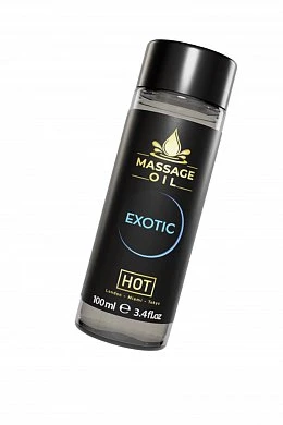 Массажное масло Hot с ароматом экзотических фруктов 100 мл — купить в секс-шопе LoveDoctor