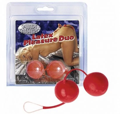 Шарики вагинальные LATEX PLEASURE DUO — купить в секс-шопе LoveDoctor