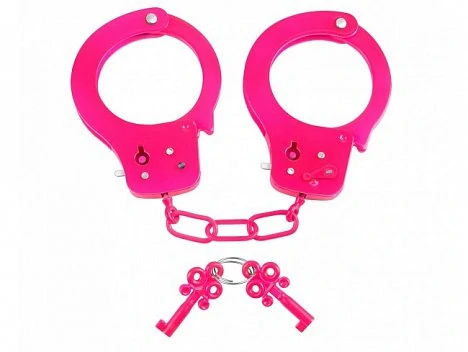 Наручники металические Lovetoy розовые — купить в секс-шопе LoveDoctor