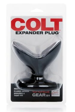 Анальная пробка Colt Expander Plug Medium черная 9 см — купить в секс-шопе LoveDoctor