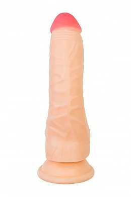 Фаллоимитатор RealStick Nude Nash телесный 18 см — фото 9