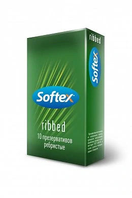 Презервативы Softex Ribbed ребристые № 10 шт — купить в секс-шопе LoveDoctor