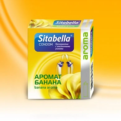 Презерватив Sitabella Аромат банана — купить в секс-шопе LoveDoctor