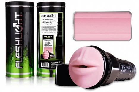 Мастурбатор Fleshlight Pink Mouth Original ротик — купить в секс-шопе LoveDoctor