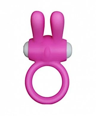 Виброкольцо Lovetoy Rabbit розовое 4 см — купить в секс-шопе LoveDoctor