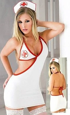 Костюм Медсестры с открытым боком — купить в секс-шопе LoveDoctor