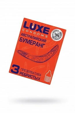 Презервативы Luxe конверт Австралийский бумеранг №3 — купить в секс-шопе LoveDoctor