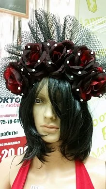 Венок Розы с вуалью — купить в секс-шопе LoveDoctor