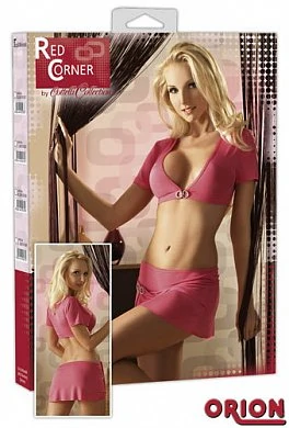 Топ и юбка розовые XS — купить в секс-шопе LoveDoctor