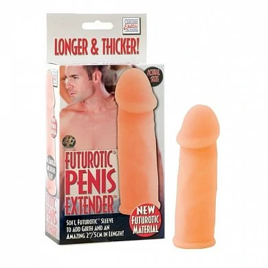 Насадка на пенис Futurotic Penis Exntdr-Ivory 13,5 см — купить в секс-шопе LoveDoctor
