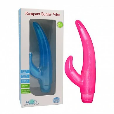 Вибратор Rampant Bunny Vibe розовый 18,2 см — купить в секс-шопе LoveDoctor
