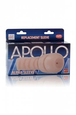 Мастурбатор анус вставка Apollo Replacement Sleeve Alpha Sleeve 1 телесная — купить в секс-шопе LoveDoctor
