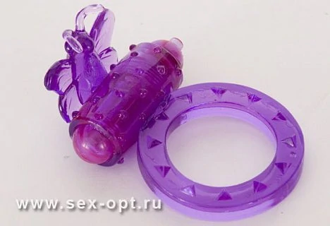 Виброкольцо сиреневое — купить в секс-шопе LoveDoctor