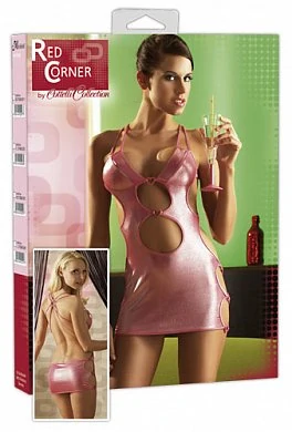 Миниплатье розовое-M — купить в секс-шопе LoveDoctor