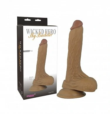 Фаллоимитатор с присоской Sturdy Man коричневый 21,5 см — купить в секс-шопе LoveDoctor