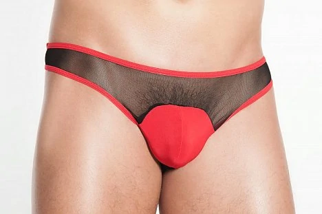 Трусы мужские Me Seduce Jerome черно-красные L/XL — фото 2
