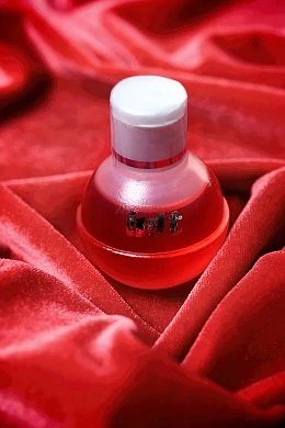 Съедобное масло для массажа Strawberry&Champagne с разогревающим эффектом 40 мл — фото 8