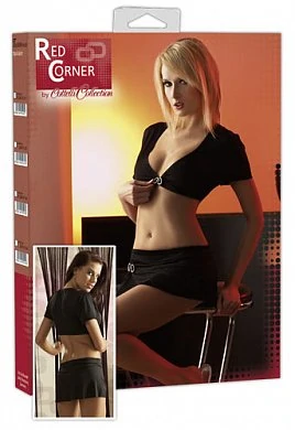 Топ и юбка черные S — купить в секс-шопе LoveDoctor