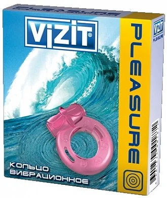 Вибрационное кольцо Vizit Pleasure — купить в секс-шопе LoveDoctor