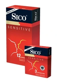Презерватив Sico Sensitive контурные 12 шт — купить в секс-шопе LoveDoctor