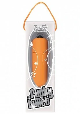 Вибропуля Funky Bullet Orange — купить в секс-шопе LoveDoctor