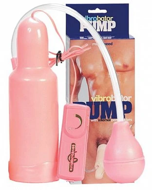 Вибропомпа розовая 13,5 см — купить в секс-шопе LoveDoctor