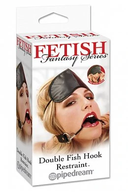 Расширитель для рта Double Fish Hook Restraint — купить в секс-шопе LoveDoctor