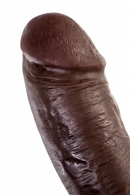 Фаллоимитатор Pipedream King Cock коричневый 20,3 см — фото 13