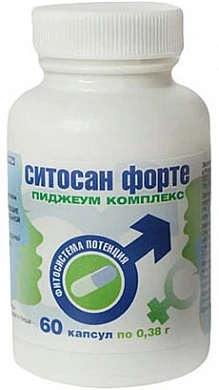 Капсулы для мужчин ''Ситосан Форте'' 60 капсул — купить в секс-шопе LoveDoctor