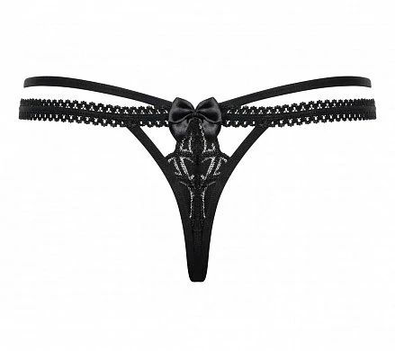 Стринги Wonderia Obsessive черные L/XL — фото 2