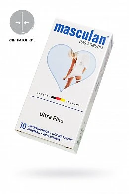 Презервативы Masculan Ultra 2 особо тонкие Ultra Fine 10 шт — купить в секс-шопе LoveDoctor