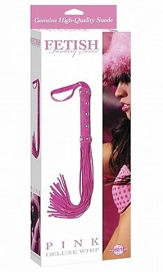 Плеть Deluxe Whip многохвостная розовая — купить в секс-шопе LoveDoctor