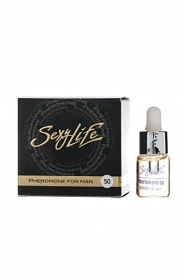 Концентрат феромонов для мужчин Sexy life 50% 5 мл — фото 6