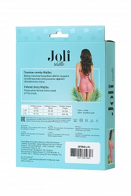 Платье-сетка Joli Malibu розовое L/XL — фото 8