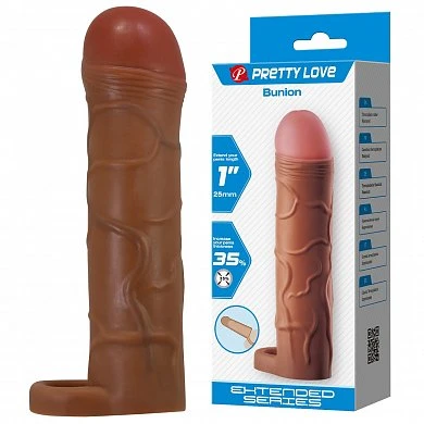 Насадка на пенис с подхватом мошонки Pretty Love Bunion 16,5 см — купить в секс-шопе LoveDoctor